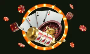 Illustration of an online roulette wheel